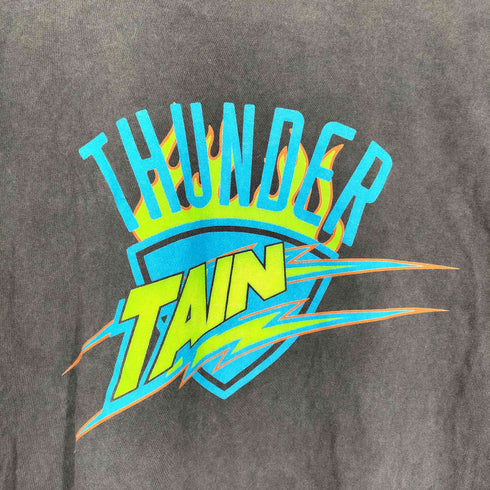 タインダブルプッシュ TAIN DOUBLE PUSH プリントデザイン クルーネック S/S Tシャツ メンズ