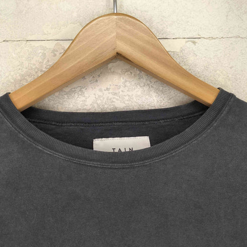 タインダブルプッシュ TAIN DOUBLE PUSH プリントデザイン クルーネック S/S Tシャツ メンズ
