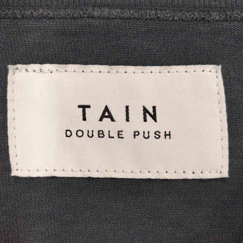 タインダブルプッシュ TAIN DOUBLE PUSH プリントデザイン クルーネック S/S Tシャツ メンズ