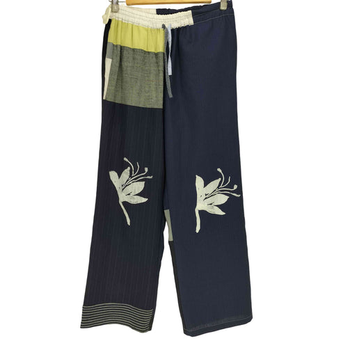 HINOMIHO Pants 16 パッチワーク イージーパンツ レディース JPN:L