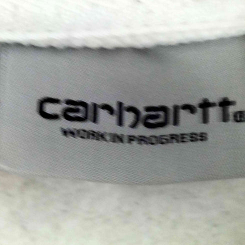 カーハートワークインプログレス Carhartt WIP Half Zip American Script Sweatshirt ハーフジップアメリカンスクリプトスウェットシャツ メンズ import:L