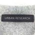 アーバンリサーチ URBAN RESEARCH カシミヤ混クルーネックニットプルオーバー レディース FREE