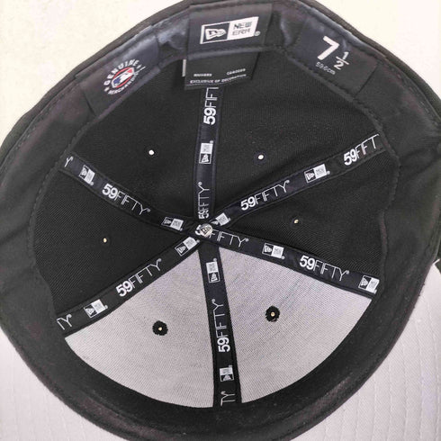 ニューエラ NEW ERA CASQUETTE 59FIFTY DODGERS NOIR JAPON ロゴ刺繍 ベースボールキャップ メンズ 7 1/2