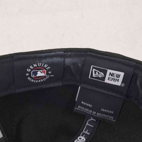 ニューエラ NEW ERA CASQUETTE 59FIFTY DODGERS NOIR JAPON ロゴ刺繍 ベースボールキャップ メンズ 7 1/2