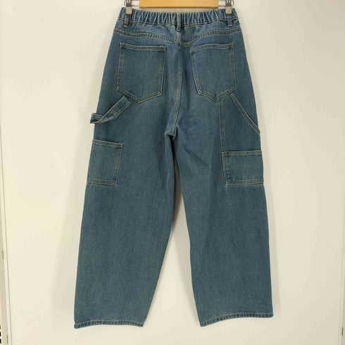 Wide baggy double knee denim painter pants ワイド バギー ペインター ダブルニー デニム パンツ メンズ