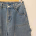 Wide baggy double knee denim painter pants ワイド バギー ペインター ダブルニー デニム パンツ メンズ