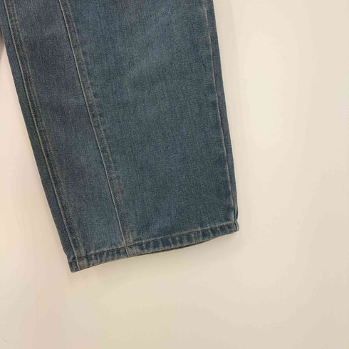 Wide baggy double knee denim painter pants ワイド バギー ペインター ダブルニー デニム パンツ メンズ