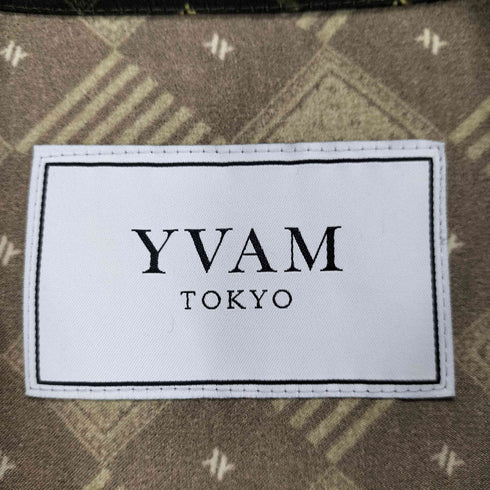 YVAM TOKYO ループカラー フラップポケット 総柄 シャツ メンズ JPN:48