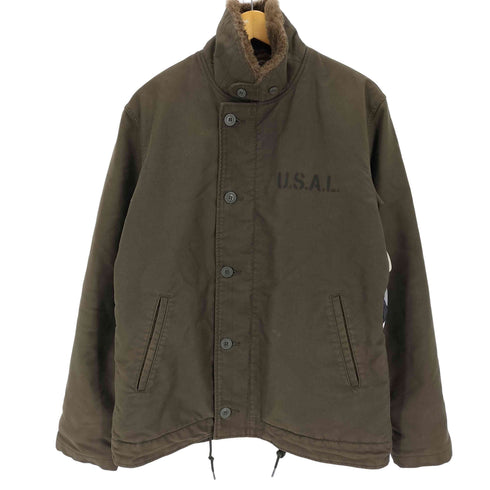 アルファインダストリーズ ALPHA INDUSTRIES N-1デッキジャケット メンズ XL