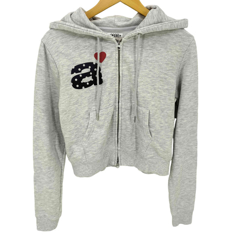 aeae DOT SMALL LETTER CROP HOOD ZIP UP メンズ ONE SIZE