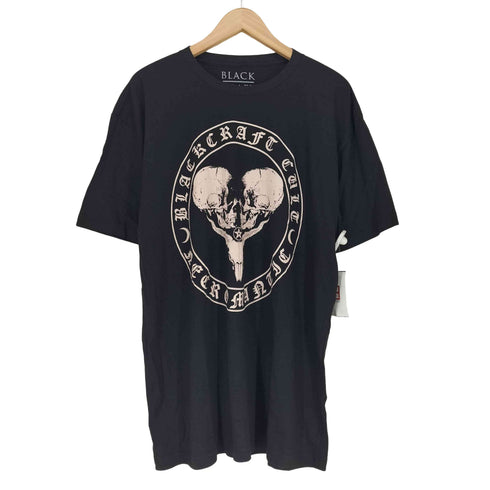 BLACK CRAFT グラフィック ドクロ S/S Tシャツ メンズ