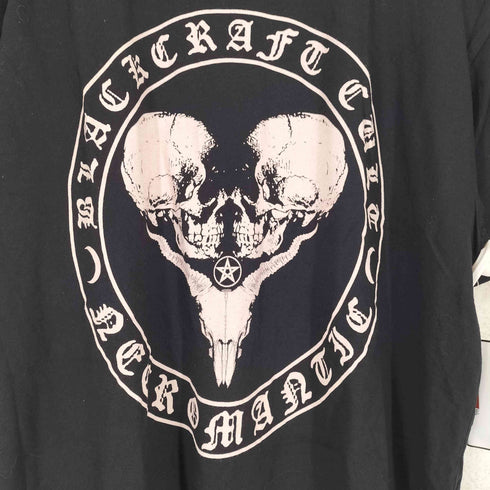 BLACK CRAFT グラフィック ドクロ S/S Tシャツ メンズ