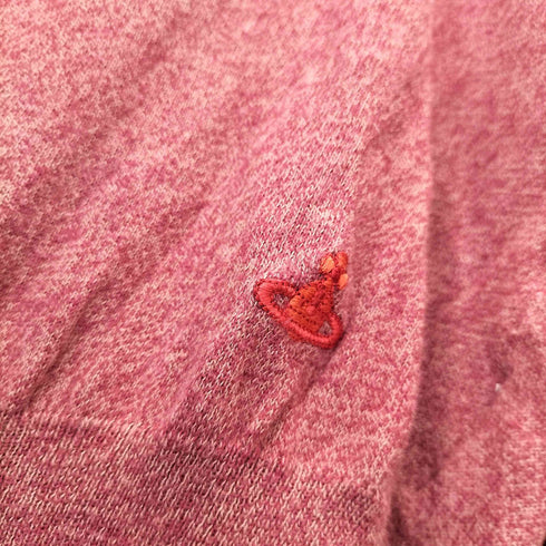 ヴィヴィアンウエストウッドレッドレーベル Vivienne Westwood RED LABEL コットン オーブ刺繍 オーブボタン ニット カーディガン レディース JPN:1
