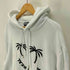 ディーゼル DIESEL S-GIRK-HOOD-B1 JUST GOT REAL ヤシの木 プリント プルオーバー パーカー メンズ import:XL