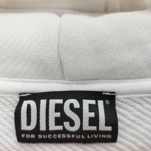 ディーゼル DIESEL S-GIRK-HOOD-B1 JUST GOT REAL ヤシの木 プリント プルオーバー パーカー メンズ import:XL