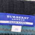 バーバリーブルーレーベル BURBERRY BLUE LABEL ロゴ刺繍 ウール クルーネック ニット レディース 38