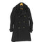 ザラ ZARA FABRICA TESSUTI ダブル チェスターコート レディース