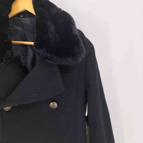 ザラ ZARA FABRICA TESSUTI ダブル チェスターコート レディース
