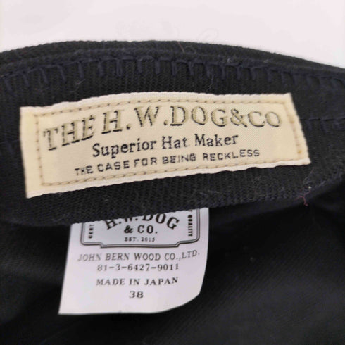 ドッグアンドコー THE H.W. DOG&CO. PICKY THE SHOP 刺繍 6パネル キャップ メンズ