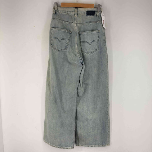 ディーゼル DIESEL ワイドストレートレッグ デニムパンツ レディース