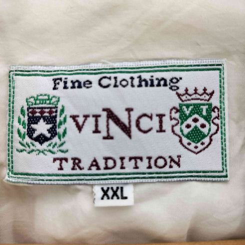 VINCI TRADITION シルク100% フラップポケット ボタンダウン L/S シャツ メンズ import:XXL