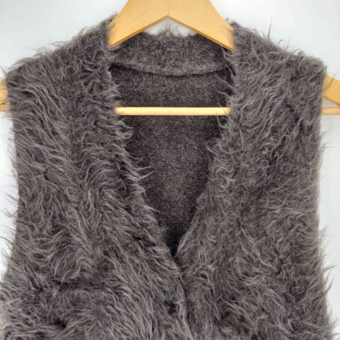 シティショップ CITYSHOP BRUSHING KNITVEST レディース