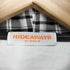 ハイダウェイニコル HIDEAWAYS NICOLE 裏地チェック フードカーディガン メンズ JPN:46