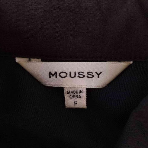マウジー moussy FRINGE OVER フリンジ オーバー シャツ レディース FREE