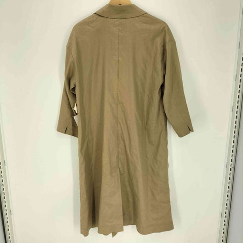スローブイエナ SLOBE IENA 19SS 麻ツイルチェスターコート レディース