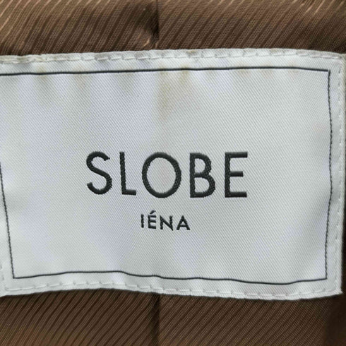 スローブイエナ SLOBE IENA 19SS 麻ツイルチェスターコート レディース