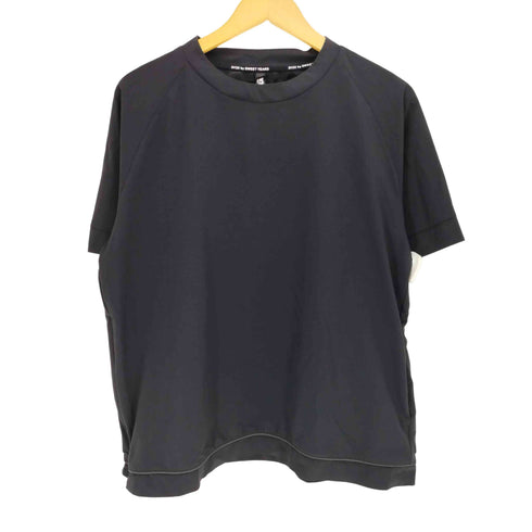 エスワイサーティトゥー SY32 by SWEET YEARS ナイロン ゴルフ サイドジップ S/S トップス メンズ import:M