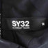 エスワイサーティトゥー SY32 by SWEET YEARS ナイロン ゴルフ サイドジップ S/S トップス メンズ import:M