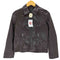 コムサ COMME CA 00s PIG LEATHER 豚革 ボックス レザー ジャケット レディース 7