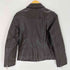 コムサ COMME CA 00s PIG LEATHER 豚革 ボックス レザー ジャケット レディース 7