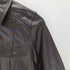 コムサ COMME CA 00s PIG LEATHER 豚革 ボックス レザー ジャケット レディース 7