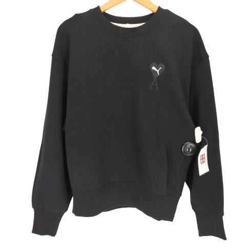 プーマ PUMA ロゴ クルーネックスウェット メンズ import:M