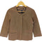 ギャップ Gap GOAT LEATHER 山羊革 シングル ライダース レディース S