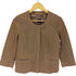 ギャップ Gap GOAT LEATHER 山羊革 シングル ライダース レディース S