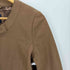 ギャップ Gap GOAT LEATHER 山羊革 シングル ライダース レディース S