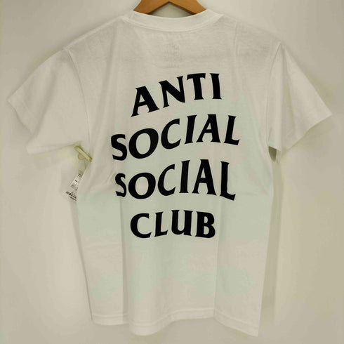 アンチソーシャルソーシャルクラブ ANTI SOCIAL SOCIAL CLUB 両面プリント クルーネックTシャツ メンズ import:XS