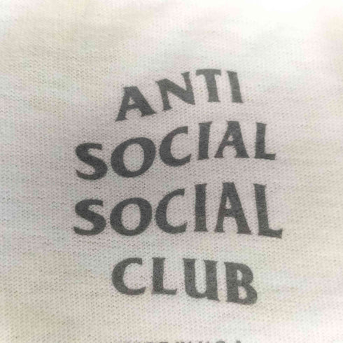 アンチソーシャルソーシャルクラブ ANTI SOCIAL SOCIAL CLUB 両面プリント クルーネックTシャツ メンズ import:XS