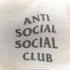アンチソーシャルソーシャルクラブ ANTI SOCIAL SOCIAL CLUB 両面プリント クルーネックTシャツ メンズ import:XS