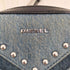 ディーゼル DIESEL デニム スタッズ チェーン ショルダーバッグ スタッズ レディース