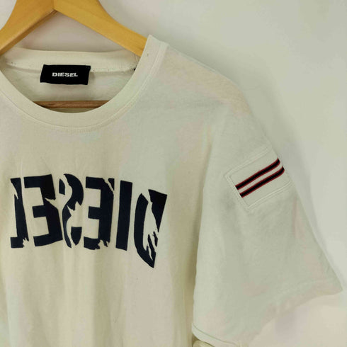 ディーゼル DIESEL スクラッチロゴ クルーネック Tシャツ メンズ import:S