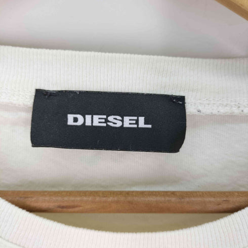 ディーゼル DIESEL スクラッチロゴ クルーネック Tシャツ メンズ import:S