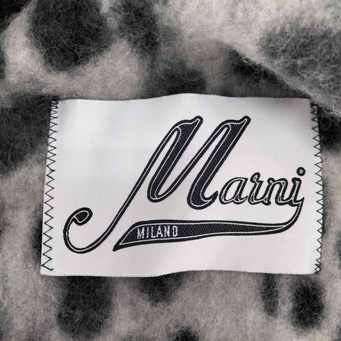マルニ MARNI ウールアルパカ アニマルニット マフラー レディース