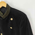 ザラ ZARA ベルベット ナポレオン ジャケット メンズ US:38