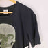 ザラ ZARA スカルプリント クルーネック Tシャツ Y2K メンズ import:XL