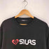 サイラス SILAS LOVE S/S TEE フロントプリント半袖Tシャツ メンズ JPN:L