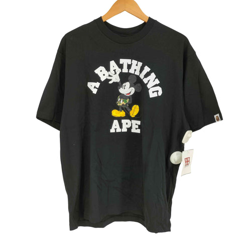 ベイプ BAPE COLLEGE RELAXED FIT TEE カレッジ リラックスド フィット ティー メンズ import:M